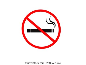 no smoking - vector icon