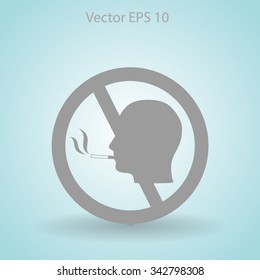 no smoking vector icon