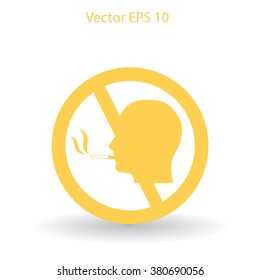 no smoking vector icon