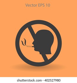 no smoking vector icon