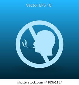 no smoking vector icon