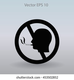 no smoking vector icon