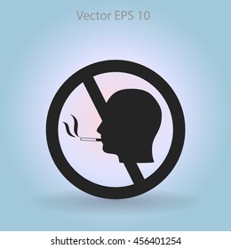 no smoking vector icon