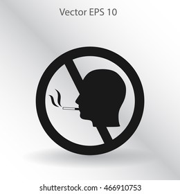 no smoking vector icon