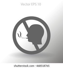 no smoking vector icon