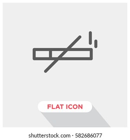 No smoking vector icon