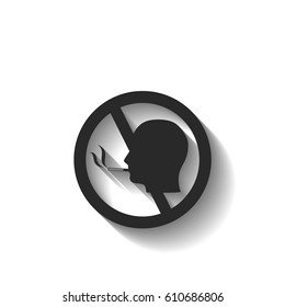 no smoking vector icon
