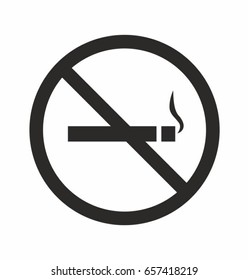 No smoking vector icon