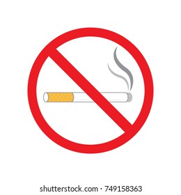 No smoking vector icon