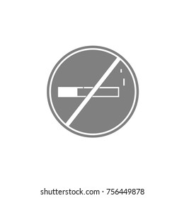 No smoking vector icon