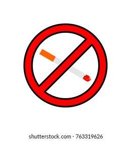 no smoking vector icon