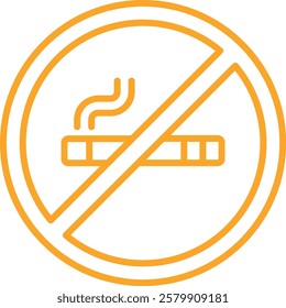 No Smoking vector icon. Can be used for printing, mobile and web applications.