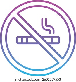 No Smoking vector icon. Can be used for printing, mobile and web applications.