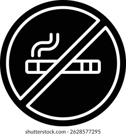 No Smoking vector icon. Can be used for printing, mobile and web applications.