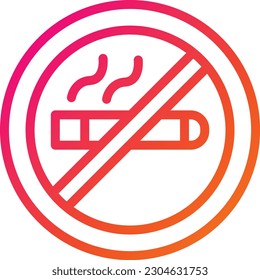 No smoking Vector Icon Design Illustration
