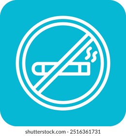 No smoking Vector Icon Design Illustration