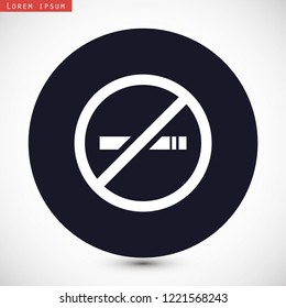 no smoking vector icon eps 10
