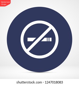 no smoking vector icon eps 10
