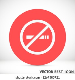 no smoking vector icon eps 10