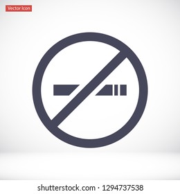 no smoking vector icon eps 10