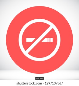 no smoking vector icon eps 10
