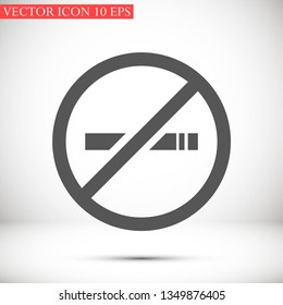 no smoking vector icon eps 10