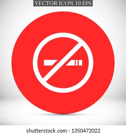 no smoking vector icon eps 10