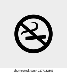 no smoking vector icons
