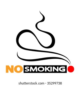 No smoking. Vector illustration