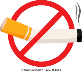 No Smoking Vector Royalty Free