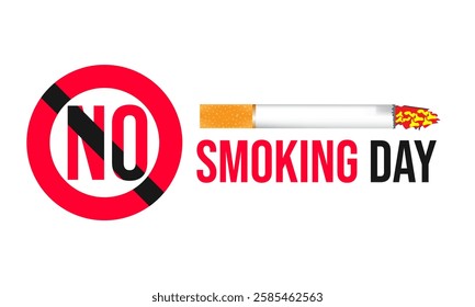 no smoking and World No Tobacco Day . This holiday-themed design is perfect for backgrounds, banners, greeting cards, posters with text inscription, Classic social media posts.Vector