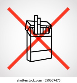 no Smoking.vector illustration.