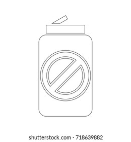 no soda can icon