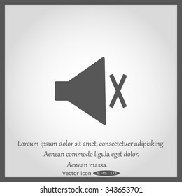 No sound icon