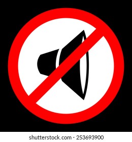No sound icon great for any use. Vector EPS10.