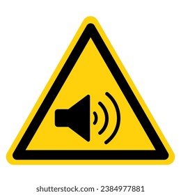 No Sound Sign,Vector Illustration, Isolate On White Background Label. EPS10