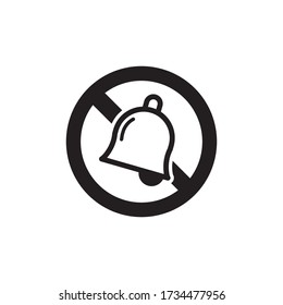 No Sound Volume Sign On White Background. No Noise Sign. Prohibited Noise Icon In Trendy  Design Vector Eps 10