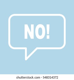 NO speech bubble.