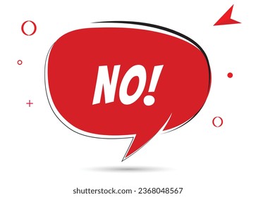 NO speech bubble text. Hi There on bright color for Sticker, Banner and Poster. vector illustration.