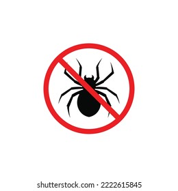 No spider symbol. No insect symbol vector