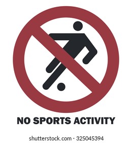 No Football Images Stock Photos Vectors Shutterstock