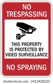 No spraying chemical warning sign and labels