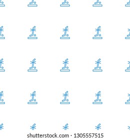 no standing nearby icon pattern seamless white background. Editable outline no standing nearby icon. no standing nearby icon pattern for web and mobile.