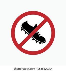 No Step Icon - Vector Sign & Symbol.