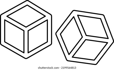 No hay icono vectorial libre de azúcar. Vector de cubos de azúcar en un icono circular para el diseño de paquetes de productos sin azúcar añadido..eps
