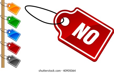  No tag set. Vector illustration.