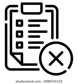 Kein Task-Symbol für Web, App, Infografik usw