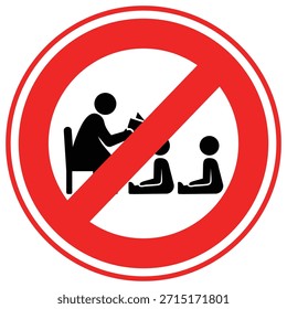 No hay icono de Vector de profesor que se puede modificar o editar fácilmente

