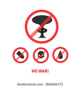 no tear, no weapons, no war