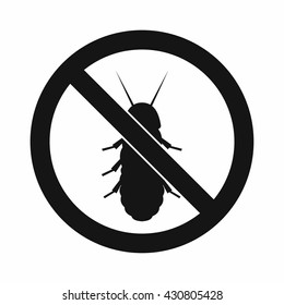 No termite sign